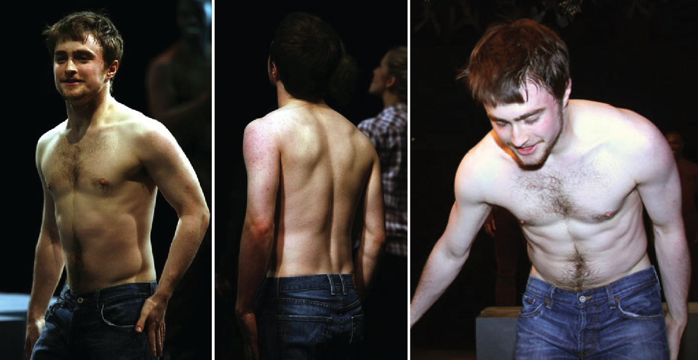 Daniel radcliffe nude in play Daniel radcliffe nude in play